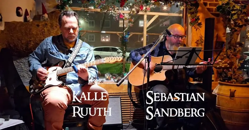 Sebastian Sandberg med Kalle Ruuth @ Oliven