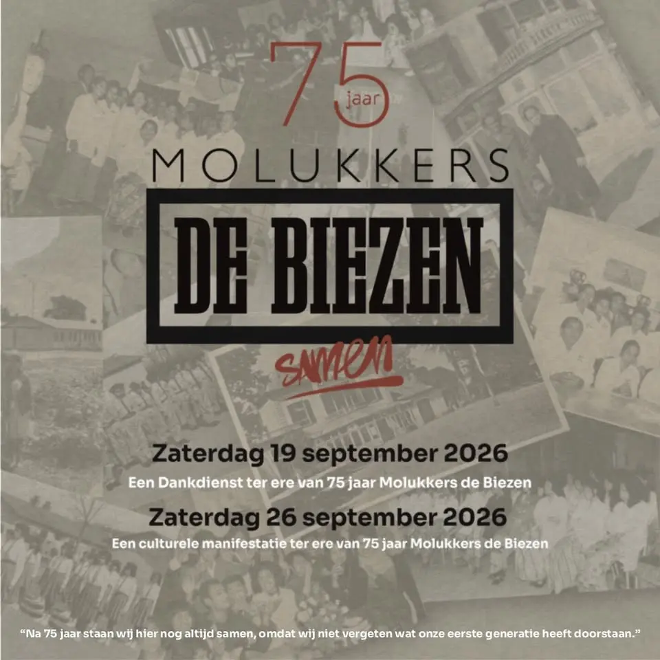 75 jaar Molukkers De Biezen