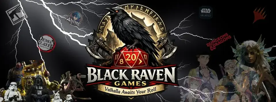 Grand Opening of Black Raven Games