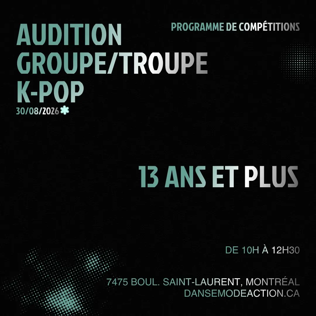 Audition Groupe K-Pop | K-Steez