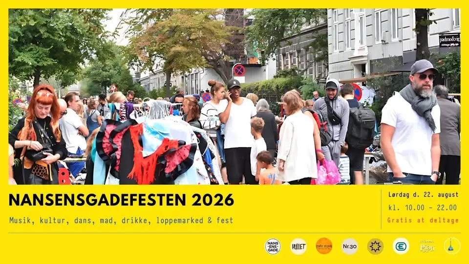 Nansensgadefest 2026 - 22 aug 2026