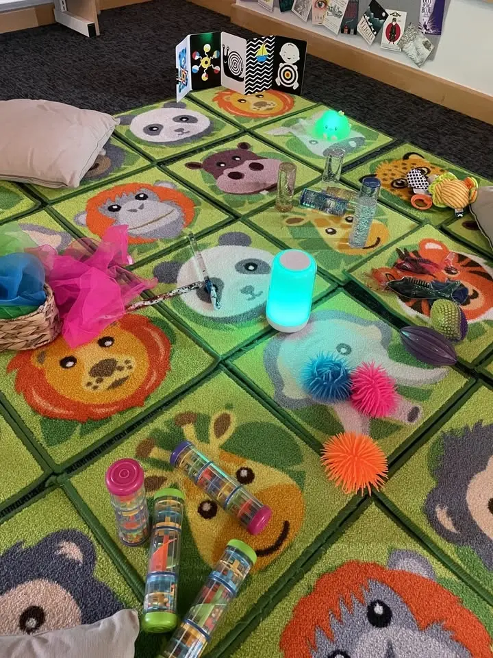 Baby Sensory Play at Bar Hill Library