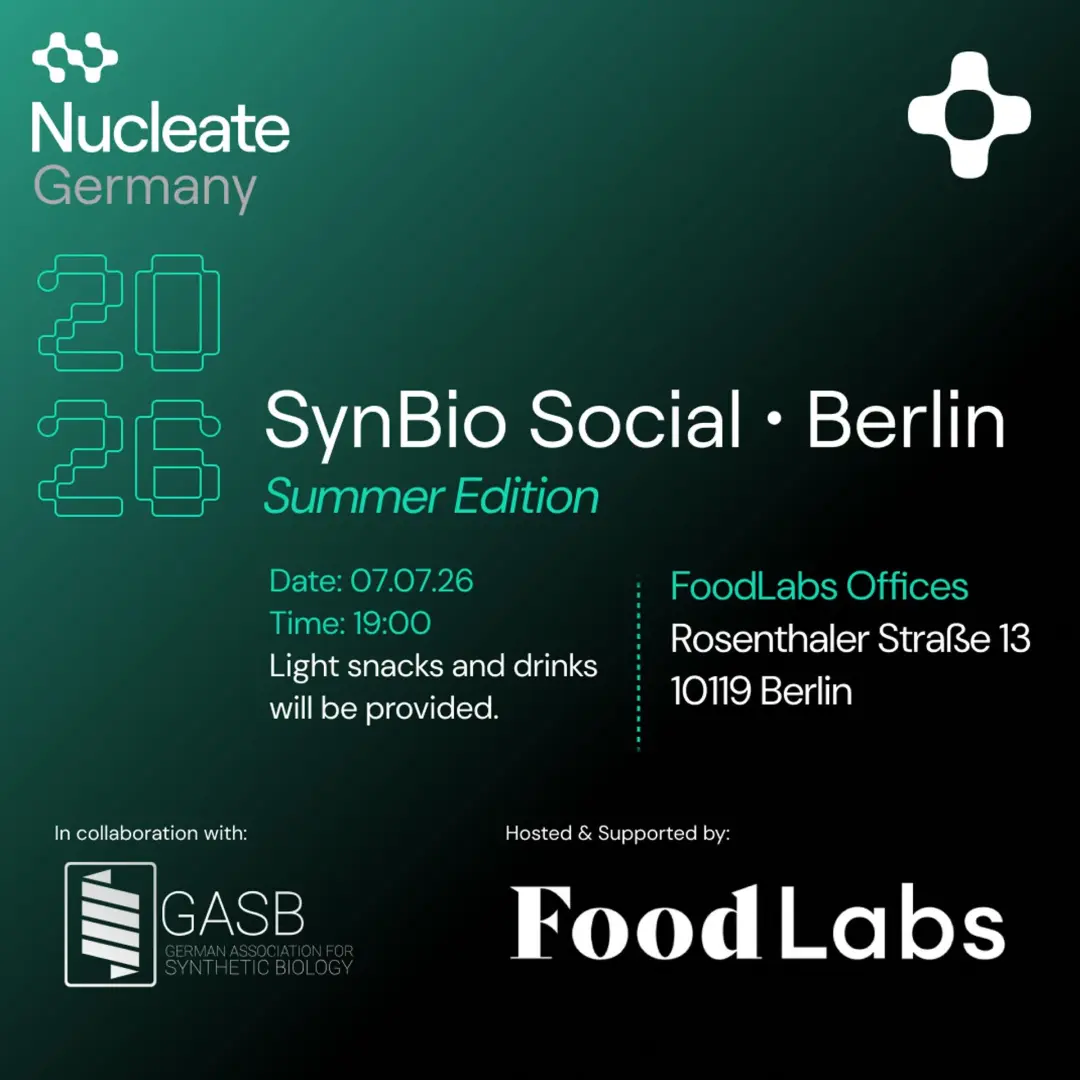 SynBio Social Berlin | Summer Edition | Nucleate x GASB x FoodLabs