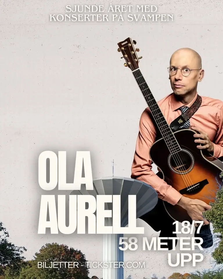 58 meter upp med Ola Aurell 