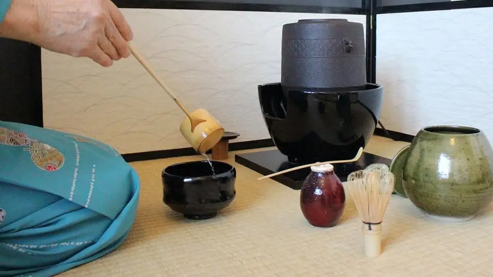 Traditionell japansk teceremoni