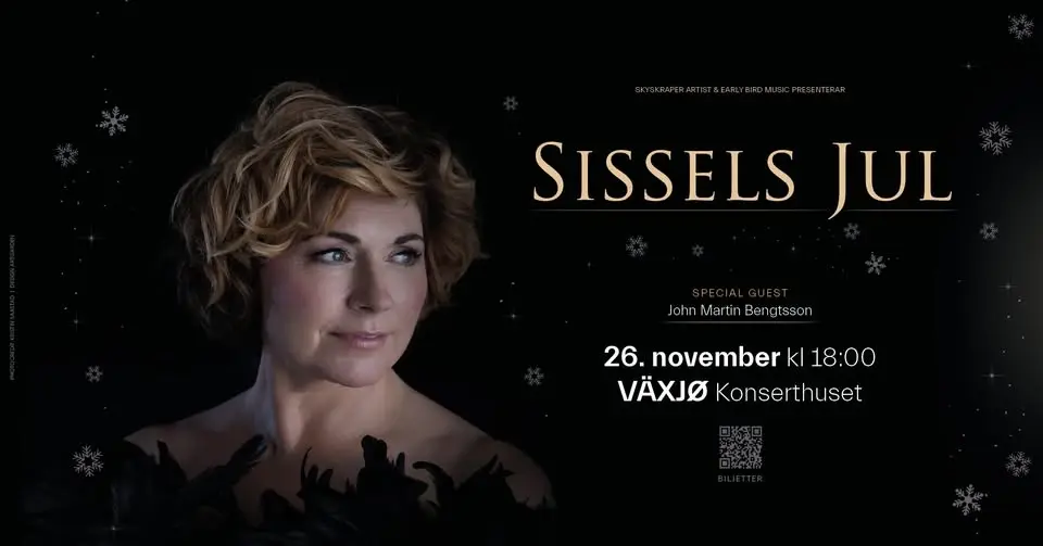 SISSELS JUL 2026 | Växjö Konserthus, VÄXJÖ | 26.11.26