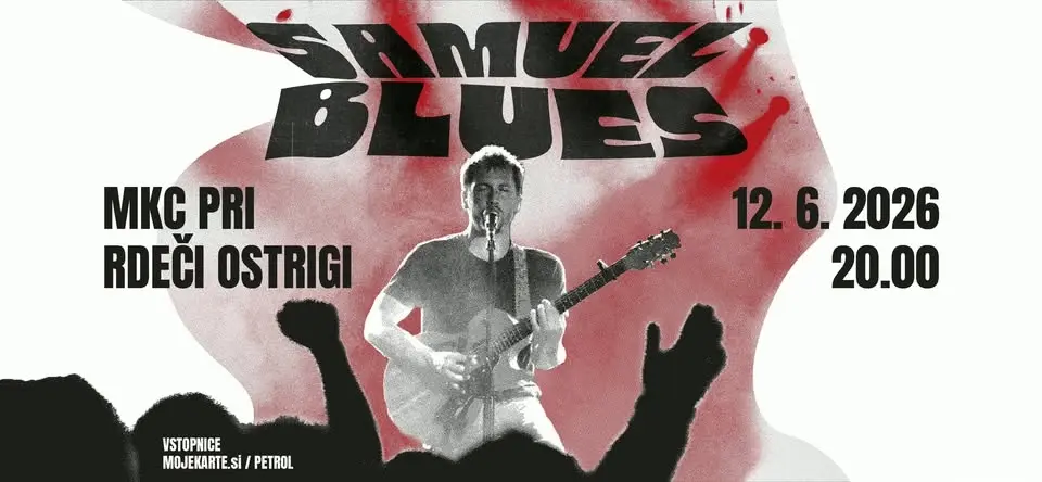 SAMUEL BLUES | 12.6.2026 | Pri Rdeči Ostrigi