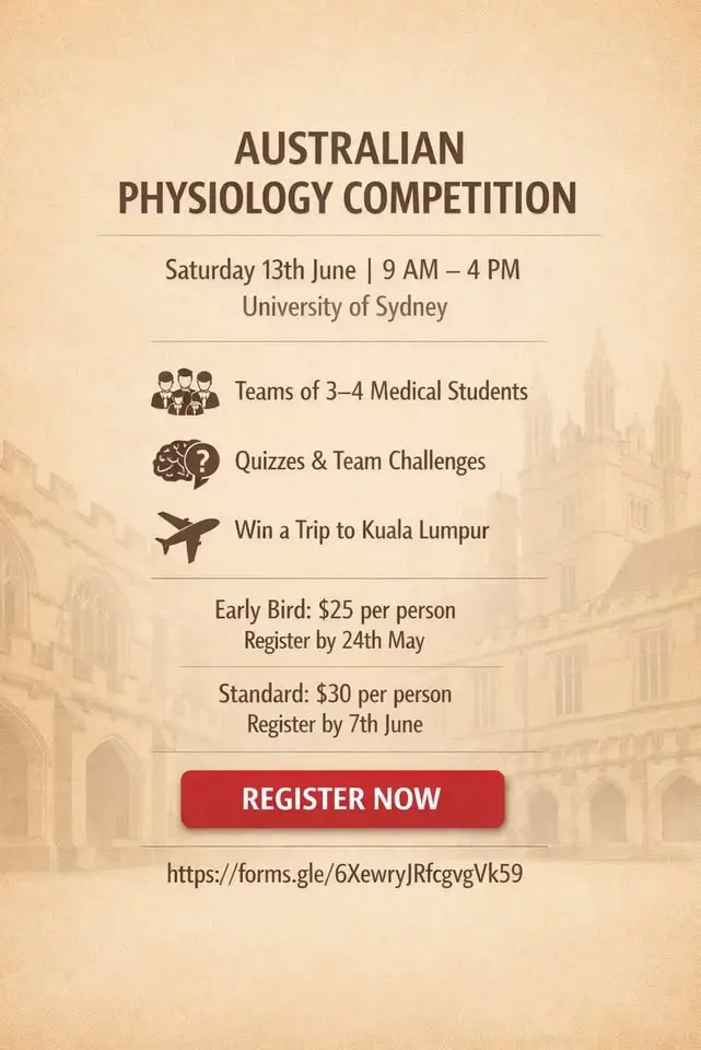 Australian Physiology Competition 2026