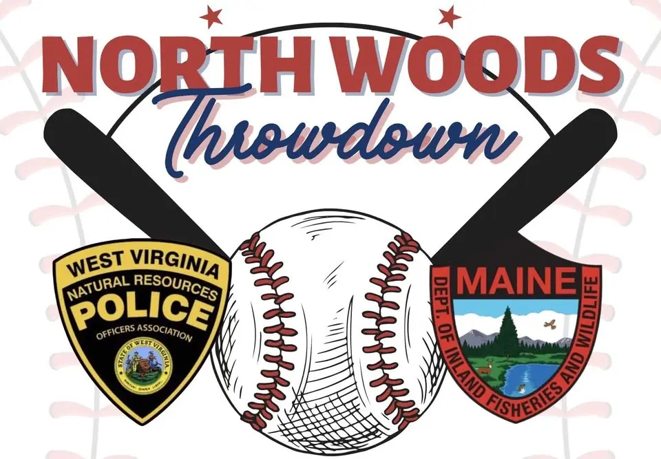 Charity Softball Game: North Woods Throwdown: WV Game Wardens vs. Maine Game Wardens  