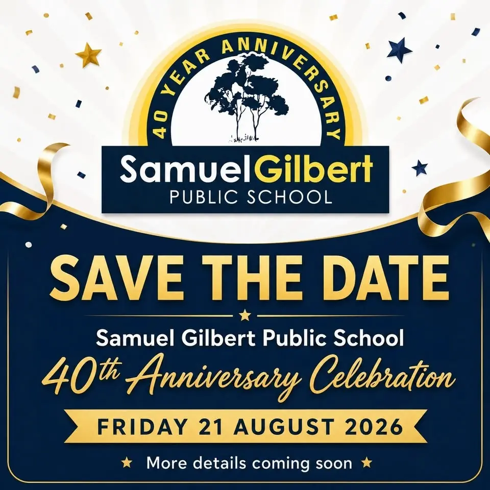 SGPS 40th Anniversary Save the Date