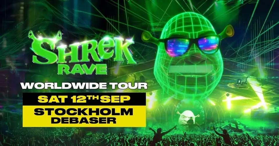 Shrek Rave Is Coming To Stockholm! 