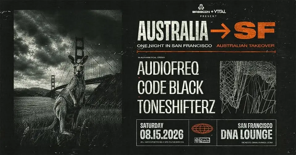 SF | Basscon & Vital Present: AUDIOFREQ
