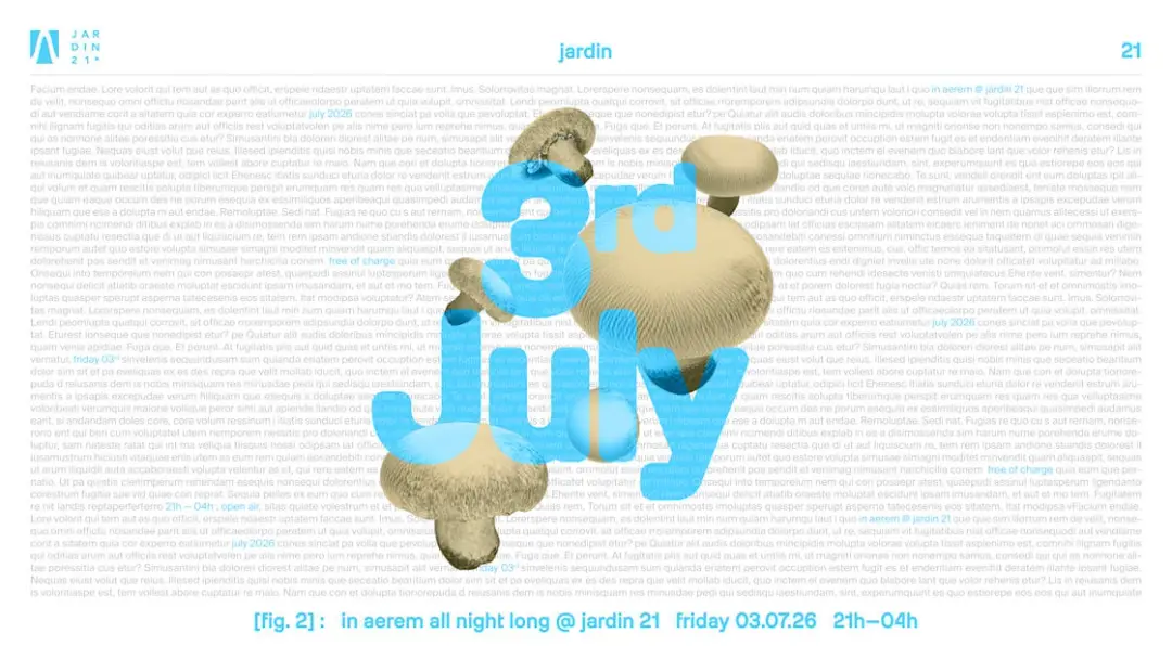 In Aerem X Jardin21 - Open Air
