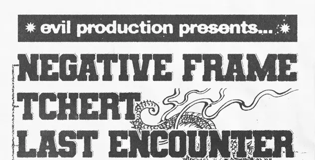 NEGATIVE FRAME (UK) // TCHERT (CZ) // LAST ENCOUNTER (CZ) @Půda