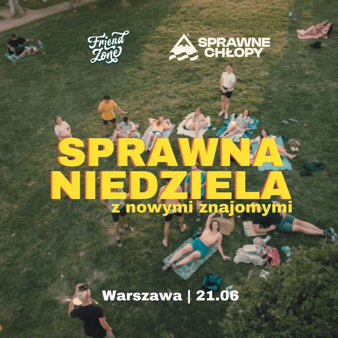 Sprawna Niedziela z nowymi znajomymi | piknik i gra terenowa | poznaj nowych ludzi