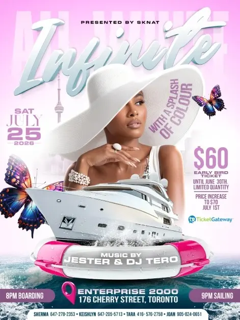 SKNAT - INFINITE  ALL WHITE BOAT RIDE