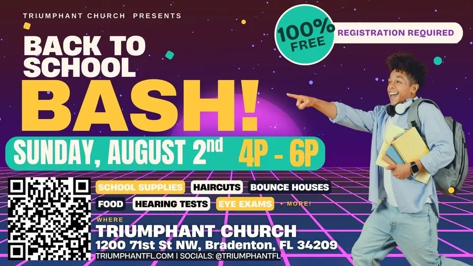 ONE DAY. ONE STOP. EVERYTHING YOUR KIDS NEED FOR SCHOOL. FREE. 🎉