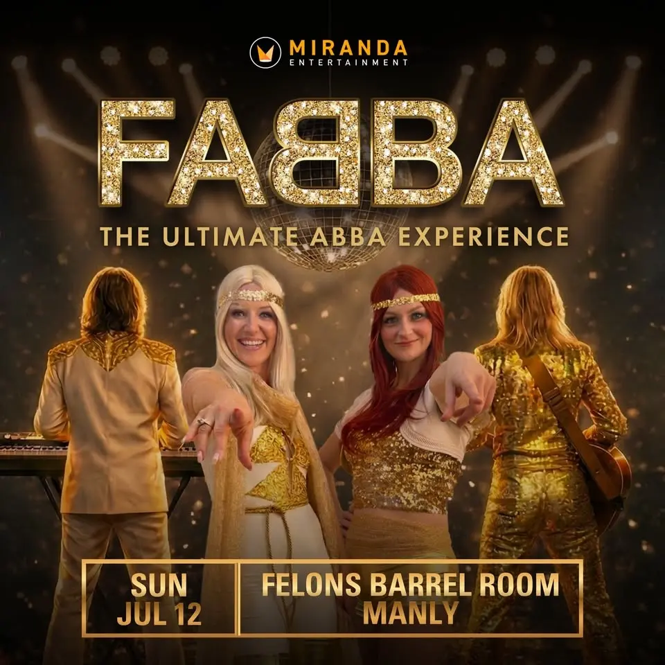 FELONS BARREL ROOM | FABBA THE ULTIMATE ABBA EXPERIENCE
