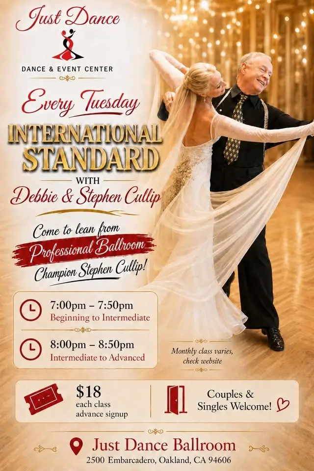 Every Tuesday-International Standard Class