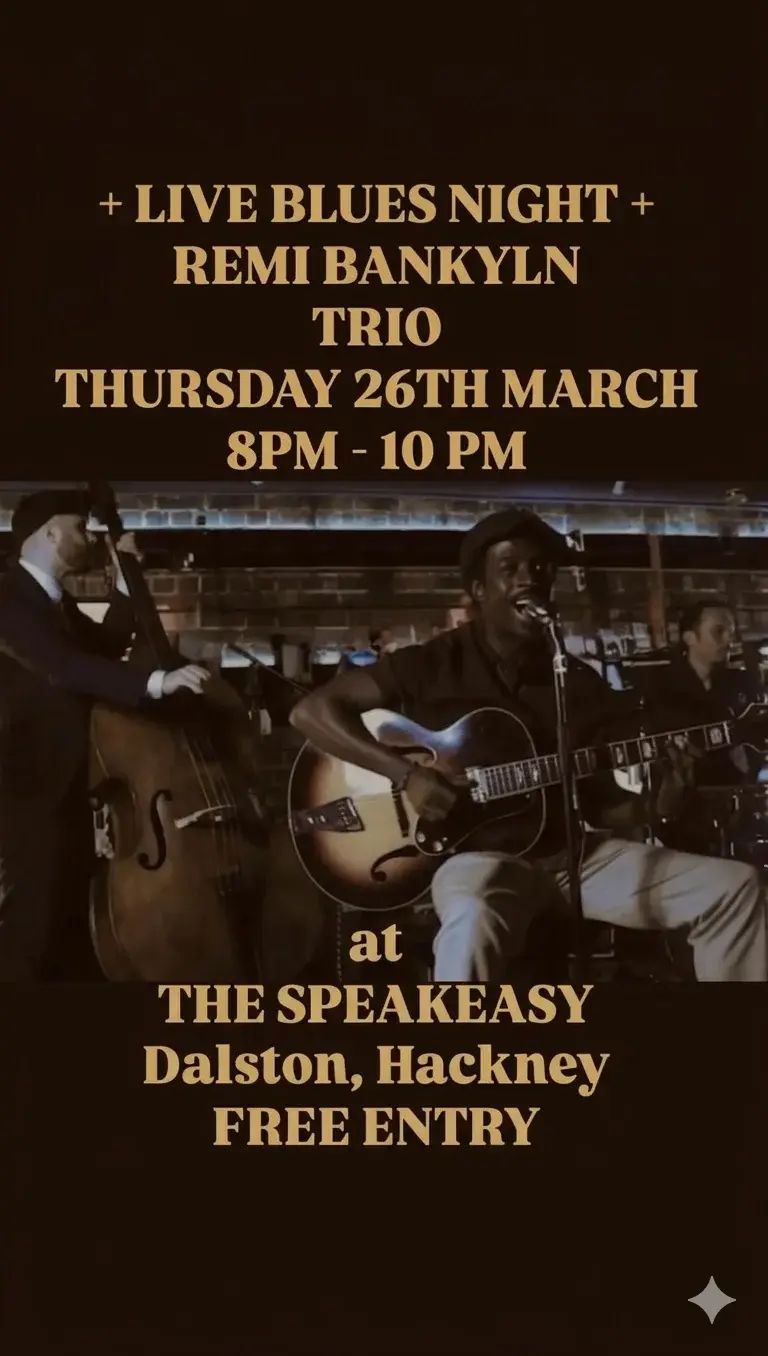 Blues Night – Free Live Music Event in Dalston