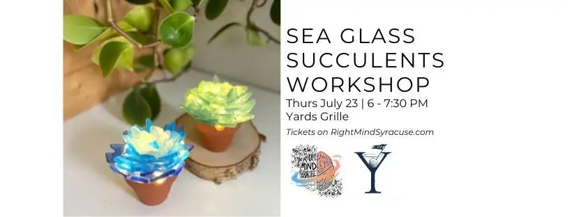 Sea Glass Succulents Workshop