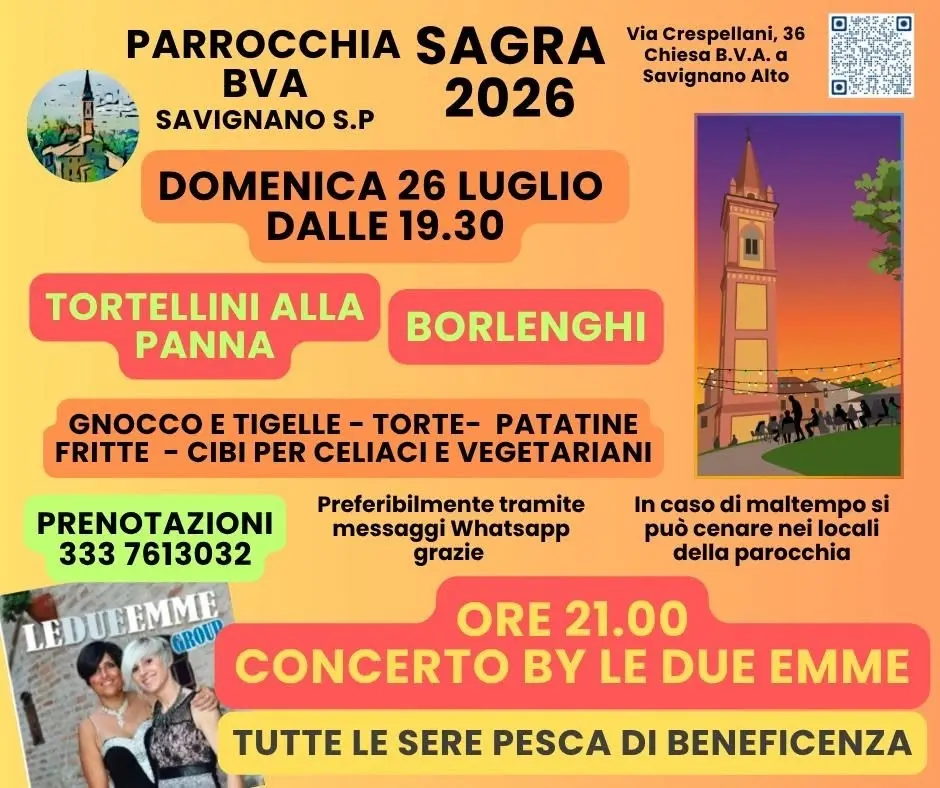 Sagra Beata Vergine Assunta - Savignano Sul Panaro (MO)