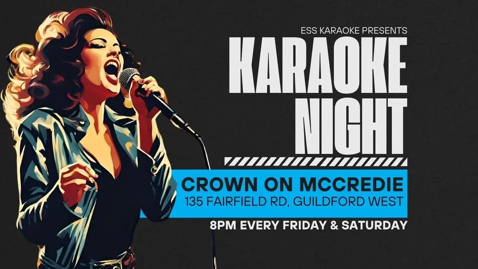 Karaoke at Crown on McCredie