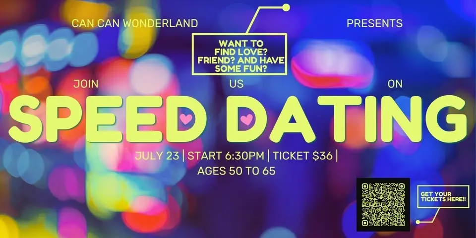Speed Dating with PRE-DATING | Ages 50 to 65