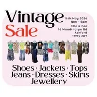 SIP & THRIFT - Curated Vintage Pop-up Shop!