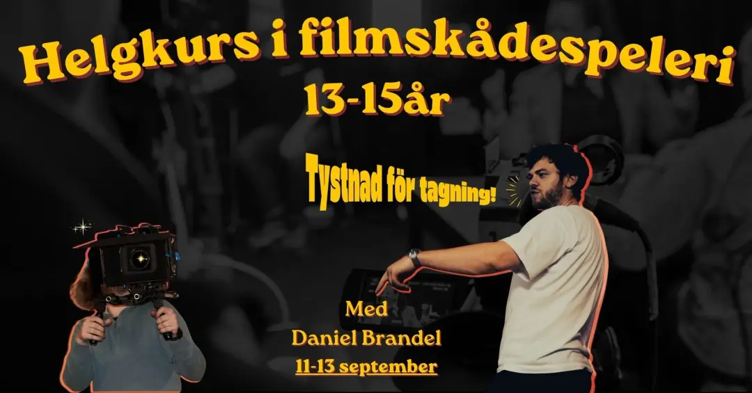 Filmskådespeleri för ungdomar 13-15 år