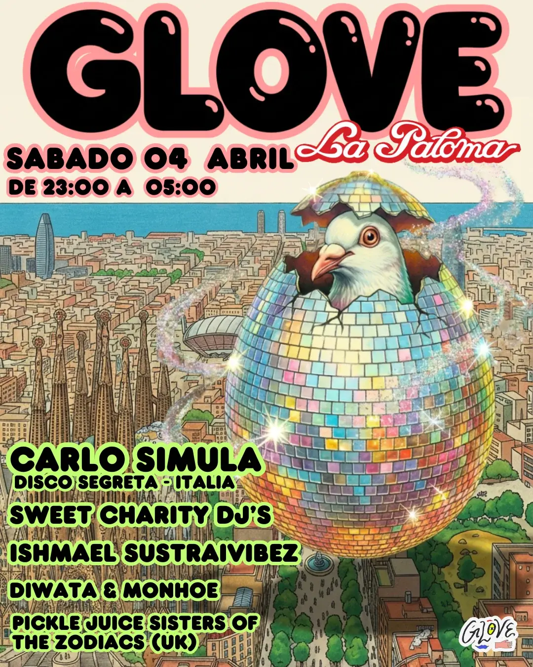 GLOVE PARTY: Zonzo + Sweet Charity DJ's + Ishmael Sustraivibez