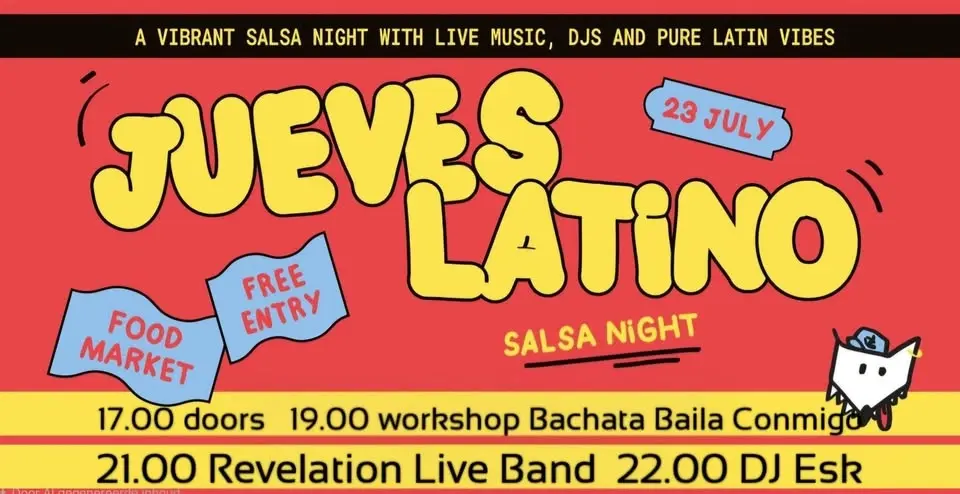 Jueves Latino x Wolf - 23/07