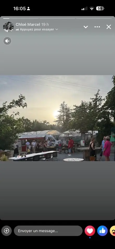 Braséro à la ferme 