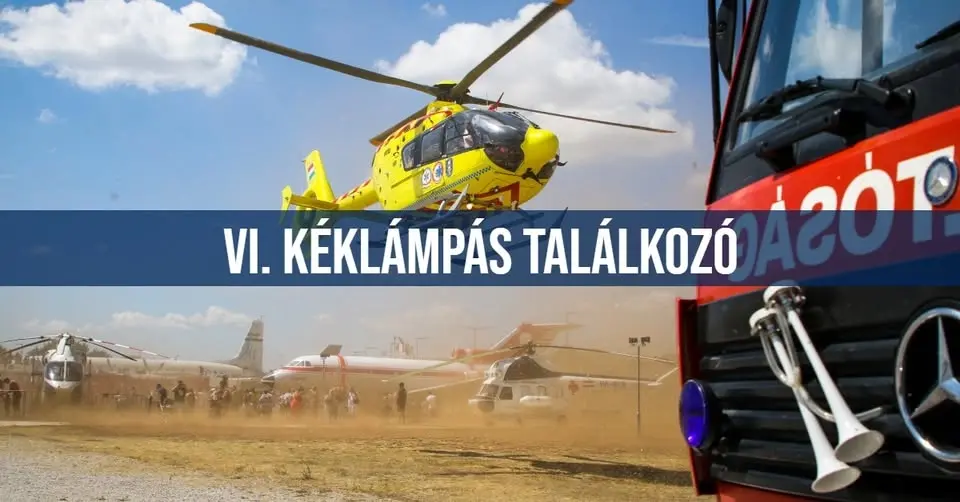 VI. Kéklámpás Találkozó az Aeroparkban