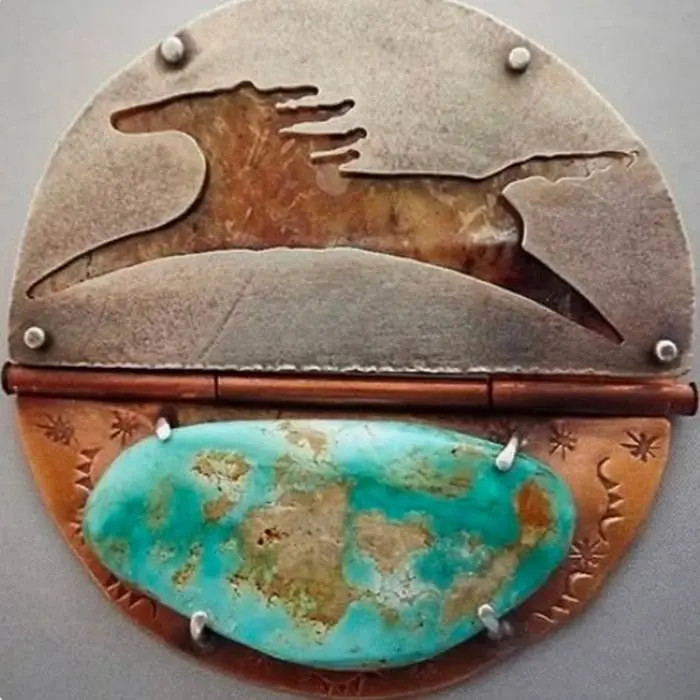 Copper Tube Hinge Pendant - In-Person Jewelry Class