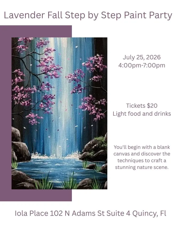 Lavender Fall: Step by Step Paint Party