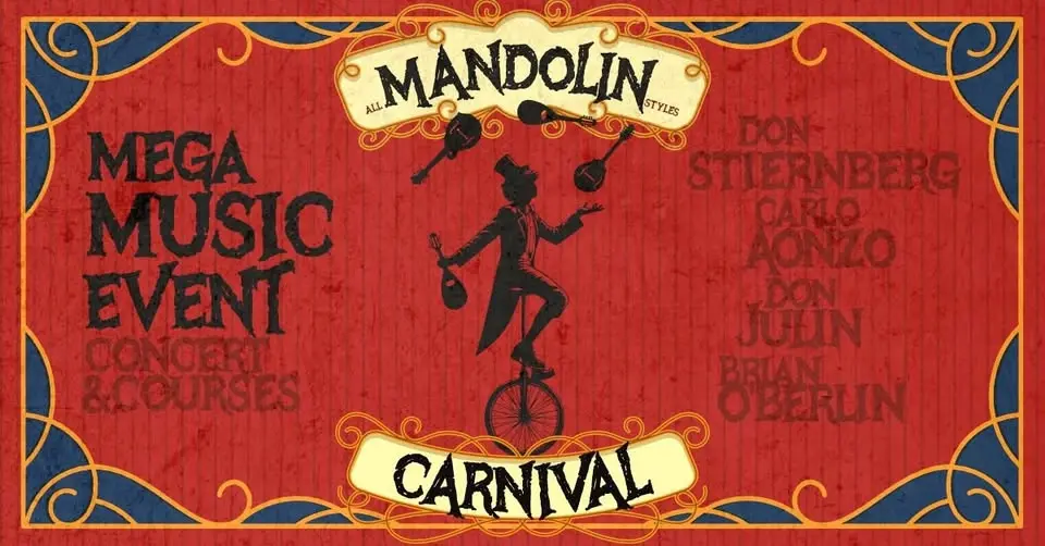 Mandolin Carnival with Carlo Aonzo, Don Stiernberg, Brian Oberlin, & Don Julin