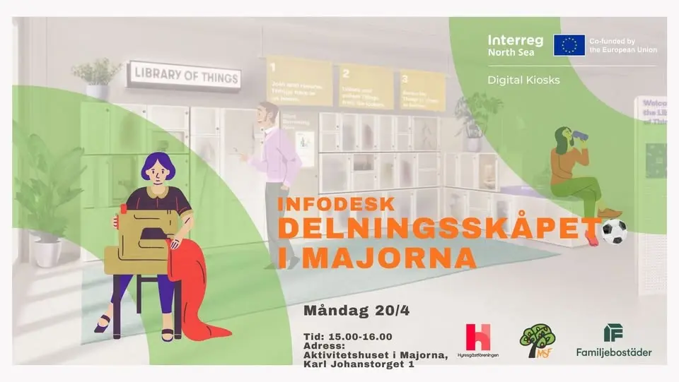 Infodesk-Delningsskåpet i Majorna