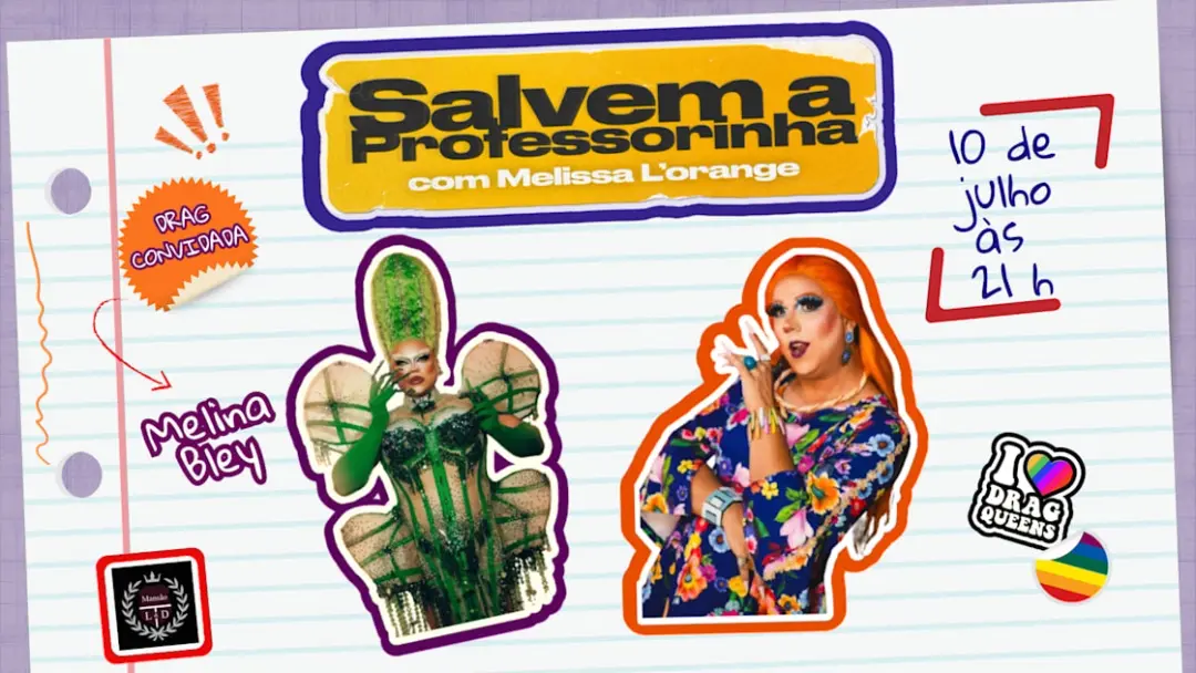 Salvem A Professorinha Com Melina Bley