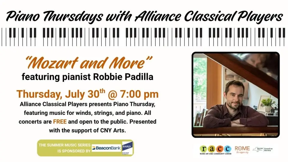 Piano Thursdays with Alliance Classical Players