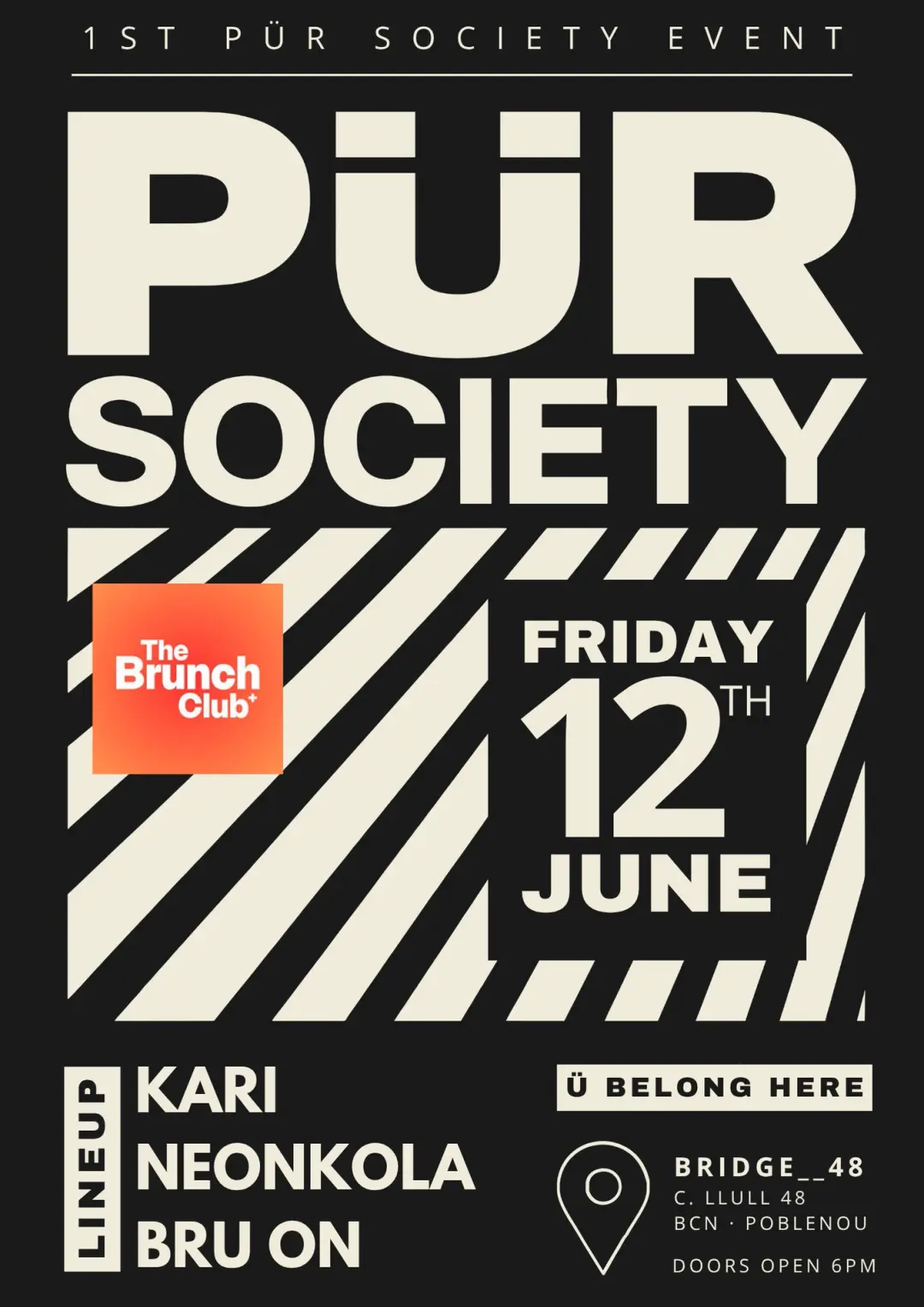 PÜR Society Launch x The Brunch Club