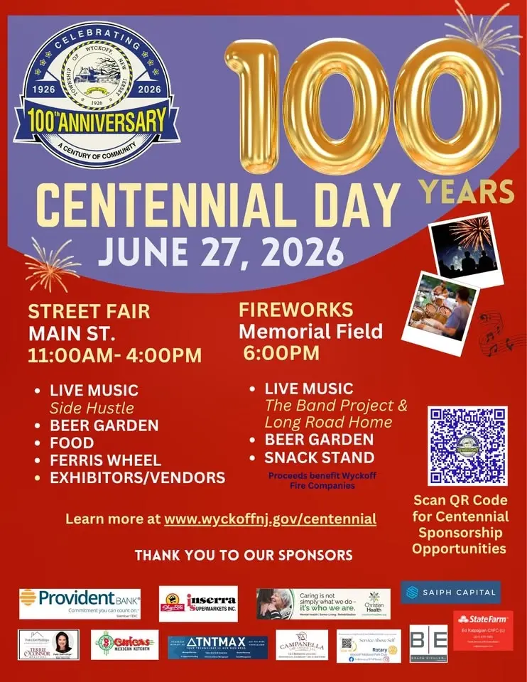 Centennial Day - Street Fair & Fireworks