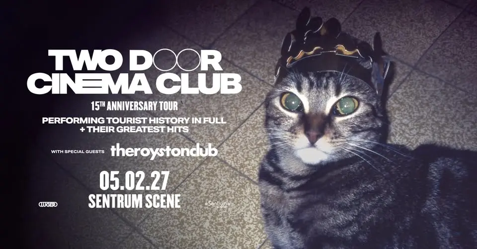 Two Door Cinema Club - UTSOLGT // Sentrum Scene // Pres. av Luger