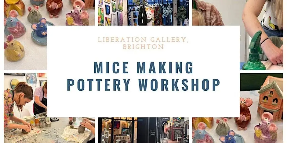 Parent & Child Pottery Workshop: Making a Mice Family
