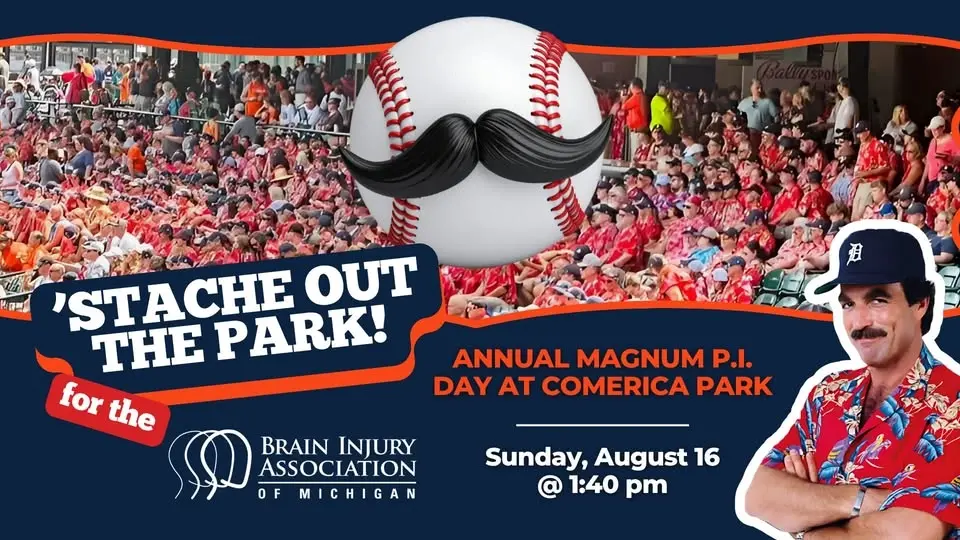 Magnum P.I. Day at Comerica Park