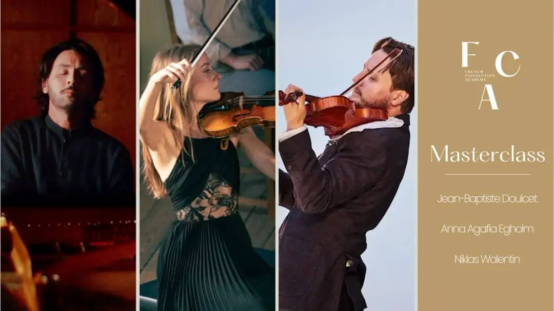 Improv & Violin Masterclass w. Jean-Baptiste Doulcet, Anna Agafia Egholm & Niklas Walentin