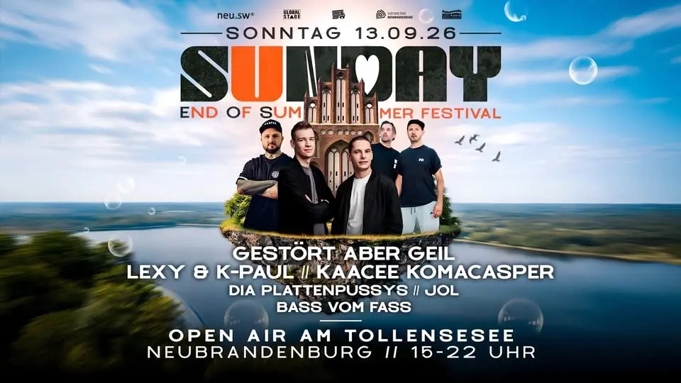 SUNDAY END OF SUMMER FESTIVAL 2026
