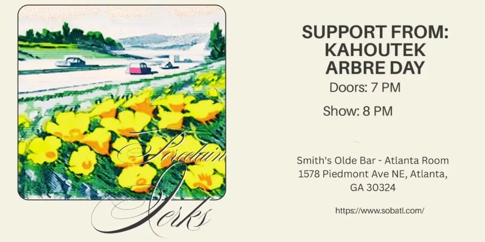 SOBATL Presents Porcelain Jerks with Kahoutek and Arbre Day