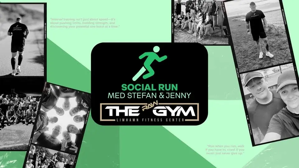 Långt Social Run med Stefan, Jenny & The Raw Gym