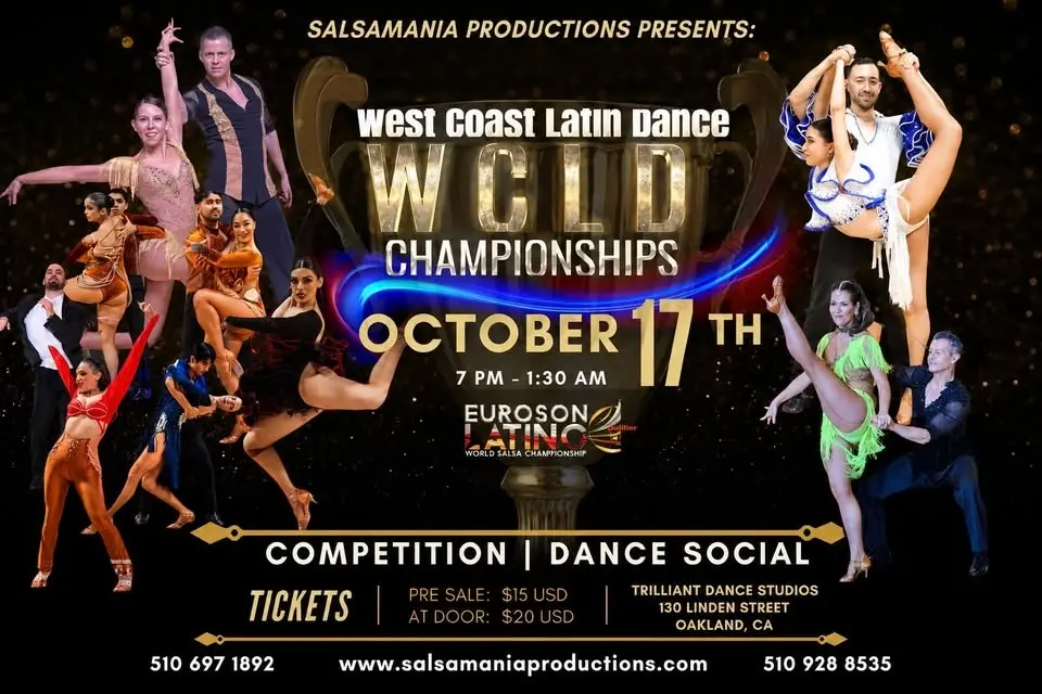 10th Annual WCLD Championships & Dance Social October 17th!! Qualifier Euroson Latino 2026